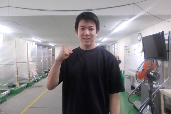 前回初Vを決めた大本隆也の画像