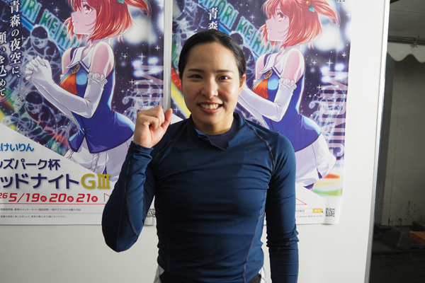 當銘直美がオープニングレースを制す！の画像