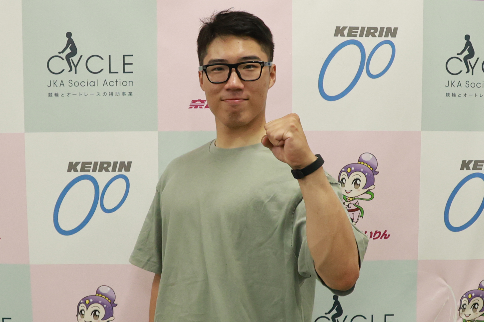 トップレーサーと練習を積んだ伊藤京介の画像
