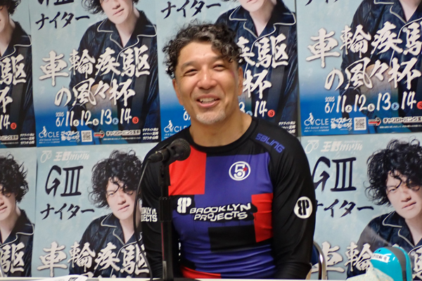 車輪疾駆の風々杯(G3)決勝の並びとコメントの画像