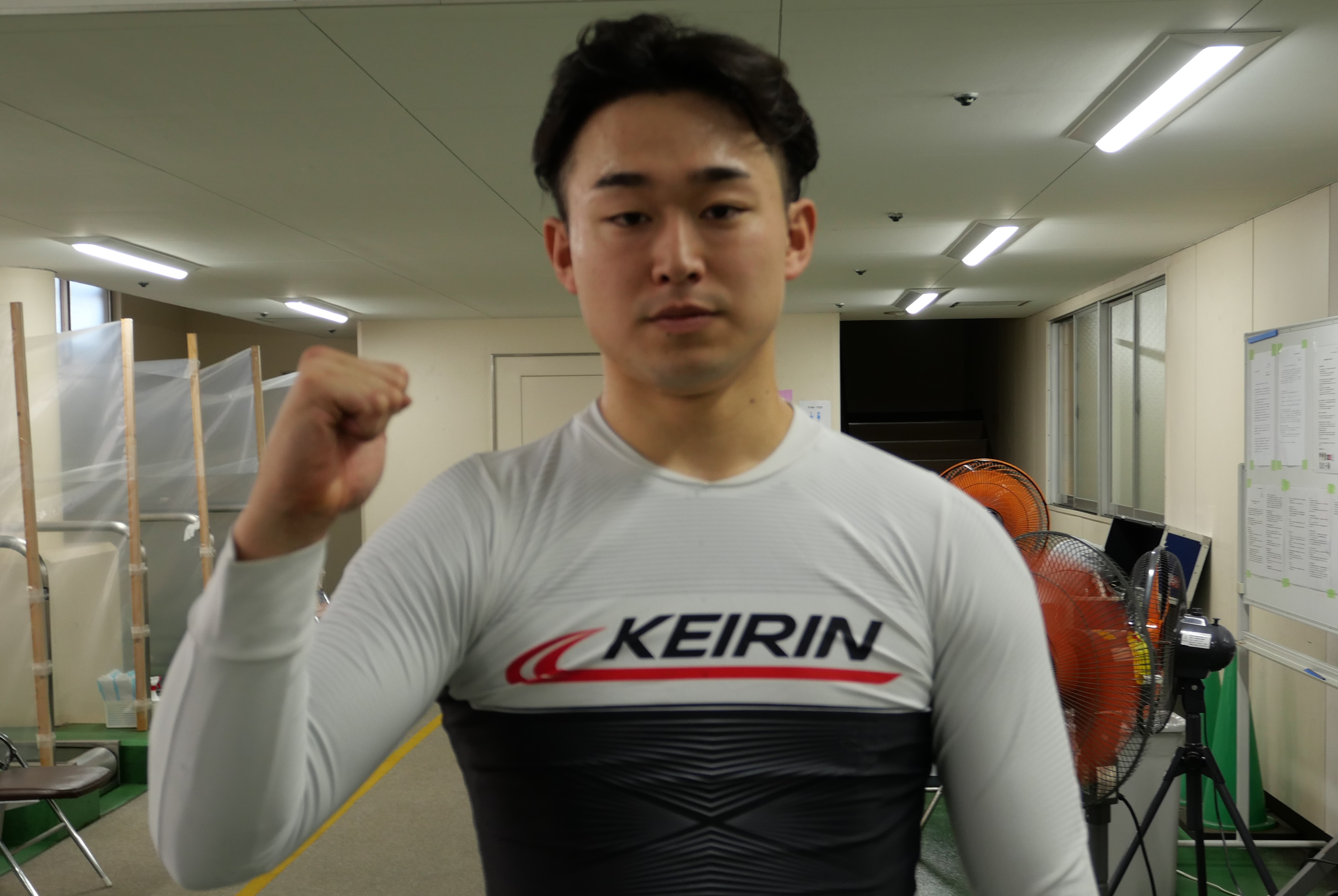 中村嶺が完全Vの実戦デビューの画像
