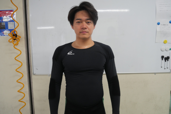 うまい走りを見せた中野楚樂の画像