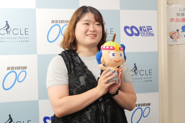 リベンジに燃える尾方真生の画像