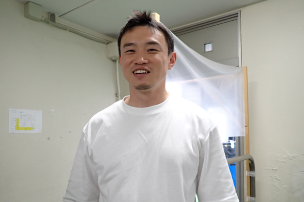 地元の坪内恒が奮闘を誓うの画像