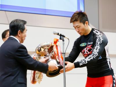 優勝写真