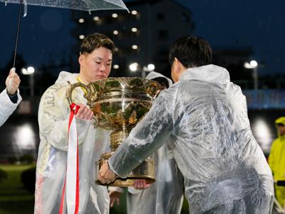 優勝写真