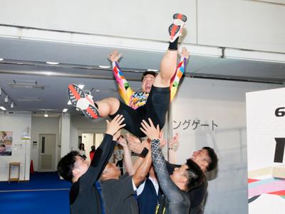 優勝写真